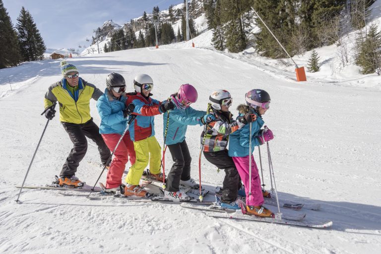 Cours de ski pour enfants